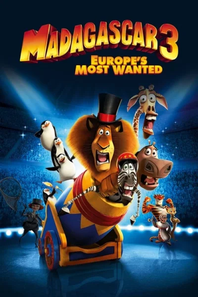 Poster Madagascar 3: Europe's Most Wanted