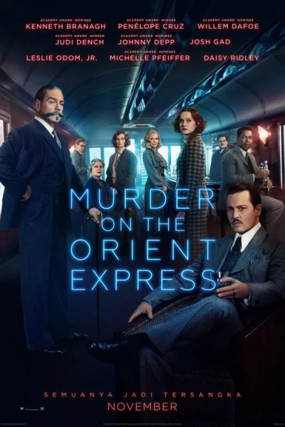 Poster Murder on the Orient Express