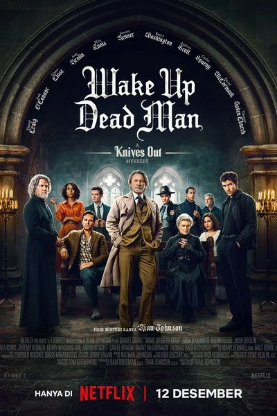 Poster Wake Up Dead Man: A Knives Out Mystery