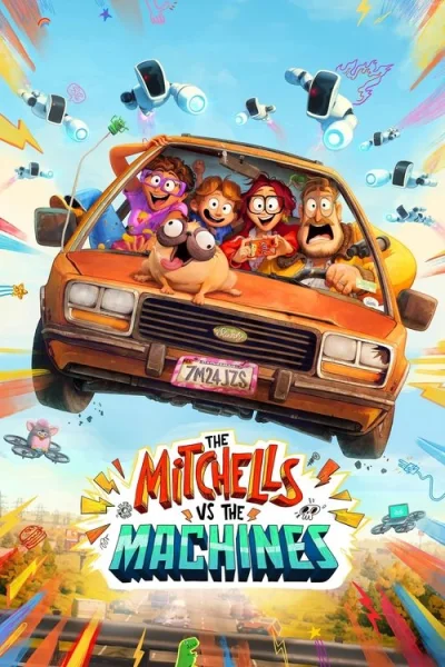 Poster The Mitchells vs. The Machines